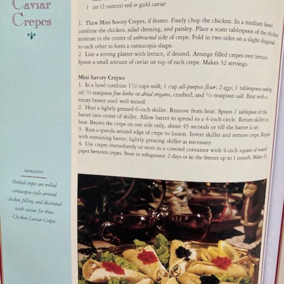CHRISTMAS Cuisine Holiday Recipes Cookbook -Vintage1995 Better Homes & Gardens - Picture 7 of 10